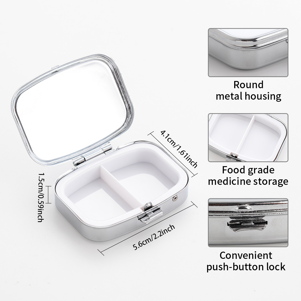 1 Heart-Shaped Mini Pill Box,  - Jewelry Making Store review and price