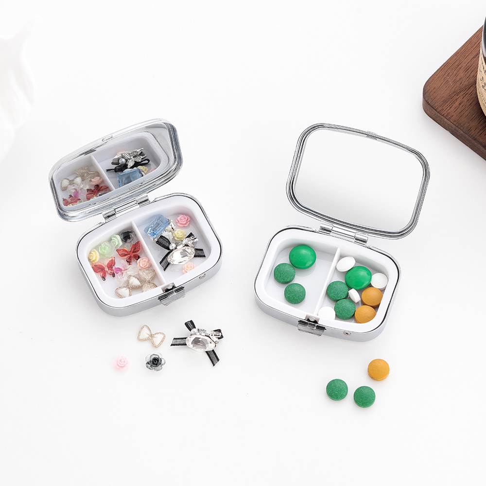 1 Heart-Shaped Mini Pill Box,  - Jewelry Making Store review and price