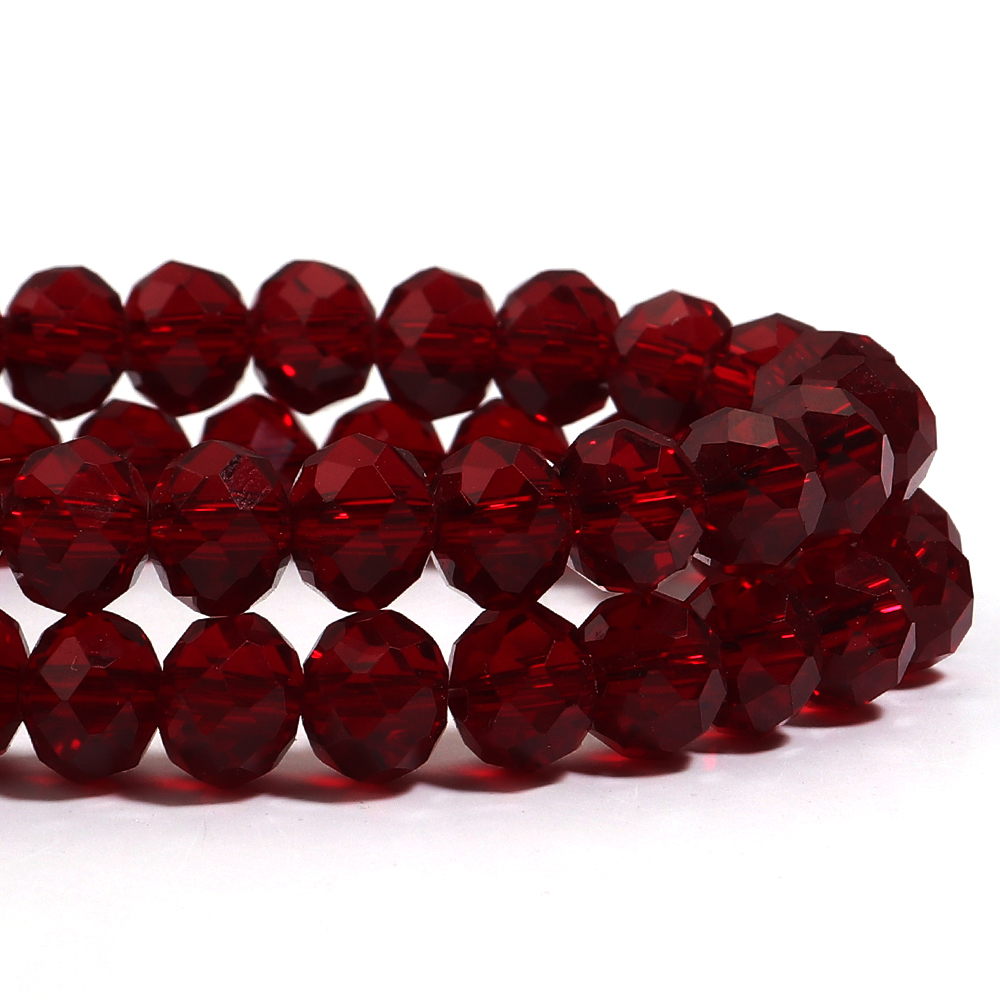 1strand/lot Pomegranate Red Fa - Crystal Bead Mix review and price