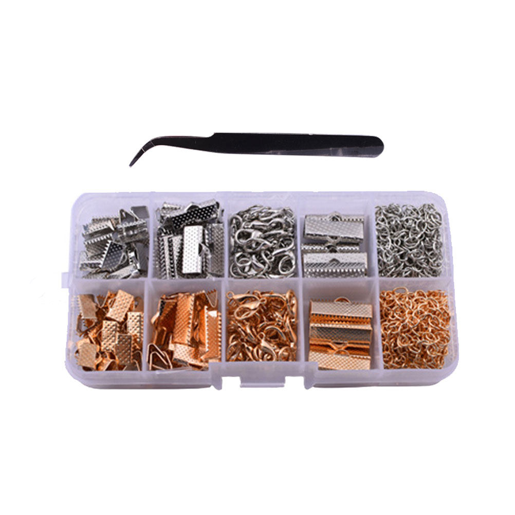 371pcs Golden Necklace Buckle  - Jewelry Making Tools review and price