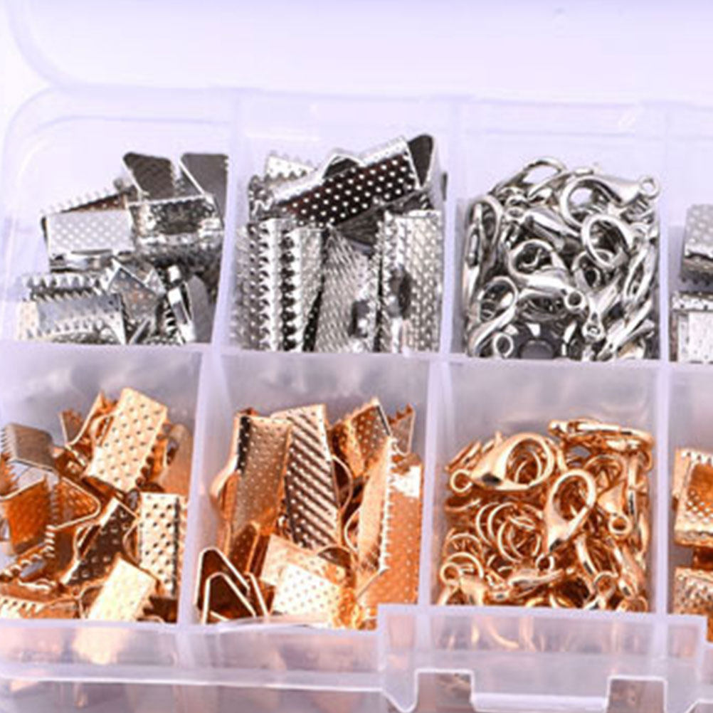 371pcs Golden Necklace Buckle  - Jewelry Making Tools review and price