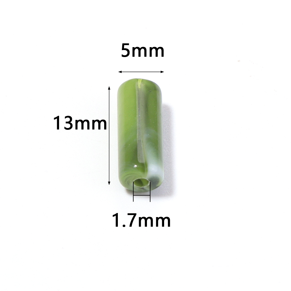 100pcs 5x13mm Imitation Jade S - Jewelry Making Youtube review and price