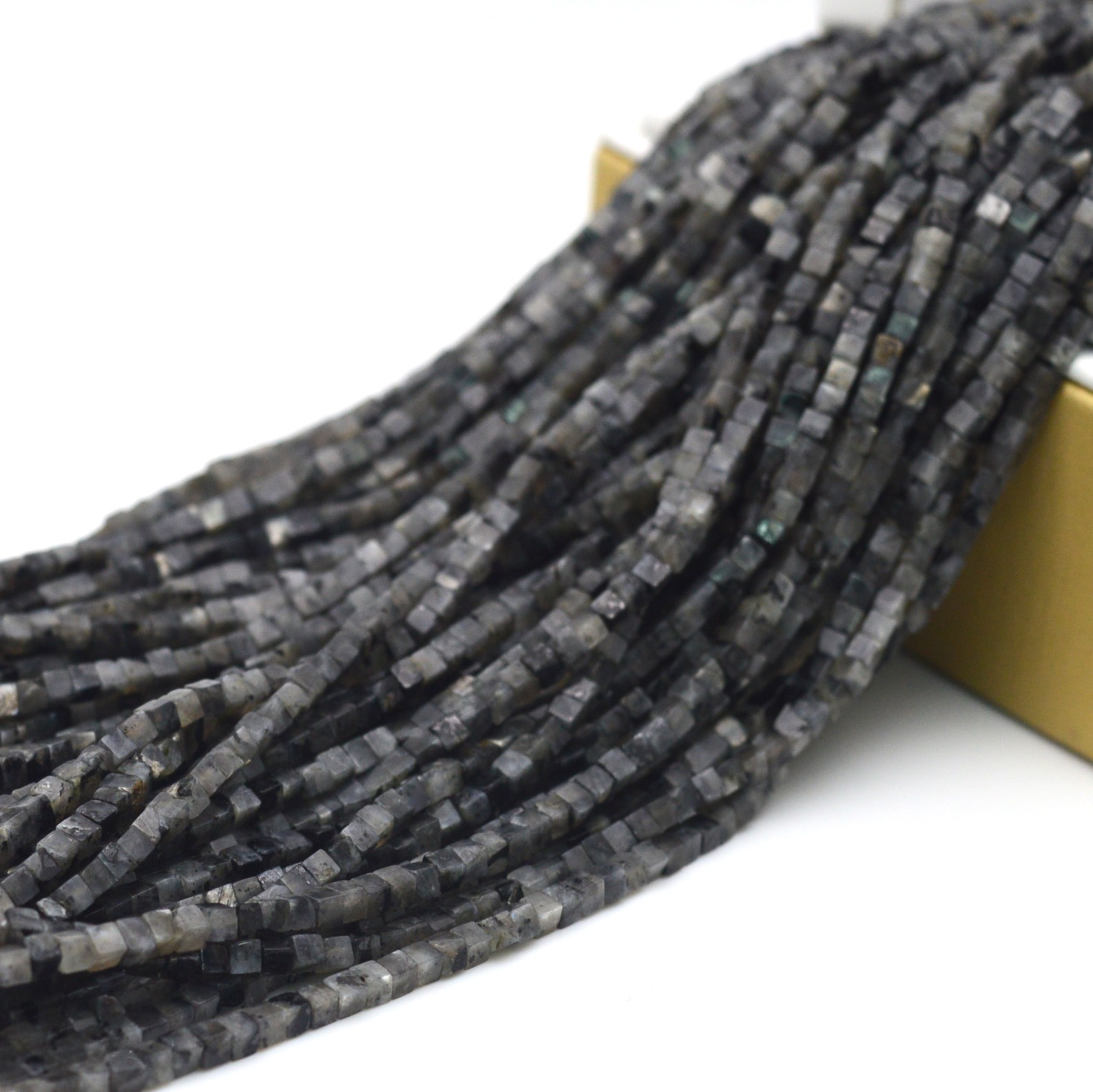 2mm 4mm Natural Gray Labradori - Jewelry Making Store review and price