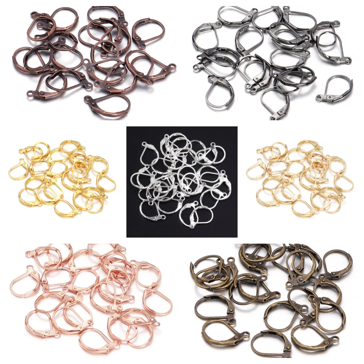50pcs/lot Hypoallergenic Earri - Jewelry Making Findings review and price