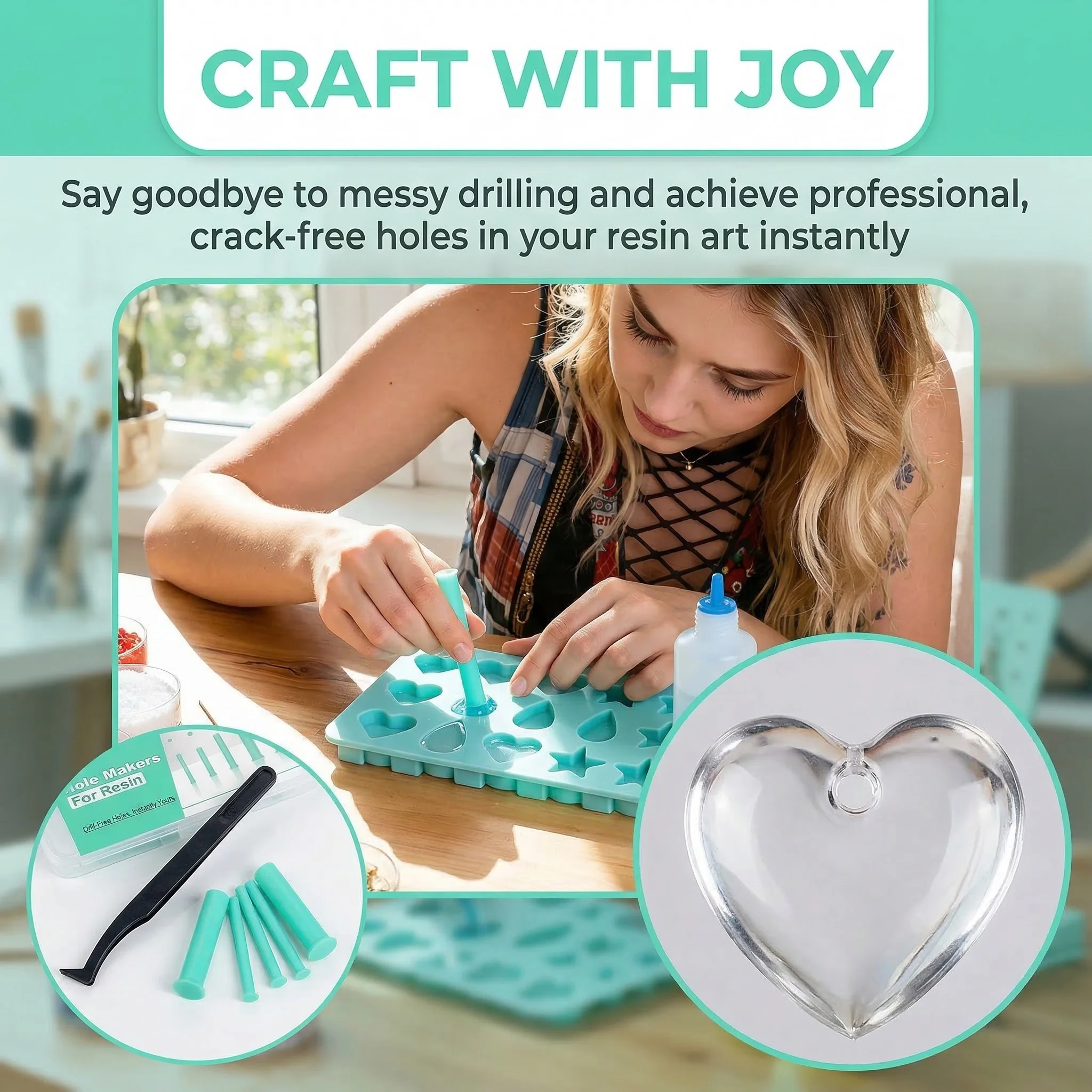 35pcs Resin Hole Opener Kit 2- - Jewelry Making Degree review and price