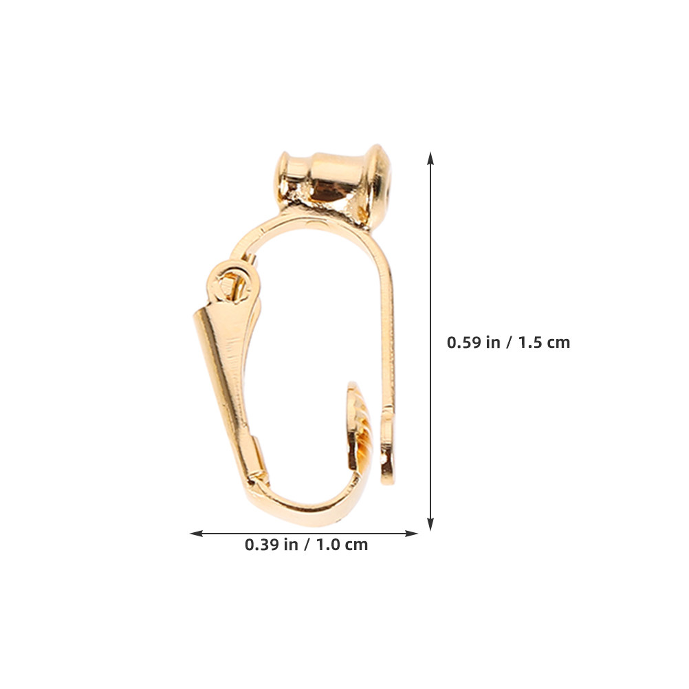 40Pcs Earring Clip Converter K - Jewelry Making Tools review and price