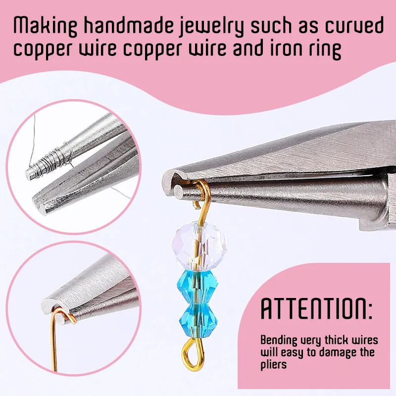 1Pcs Pink Wire Bending Tools R - Jewelry Making Pliers review and price