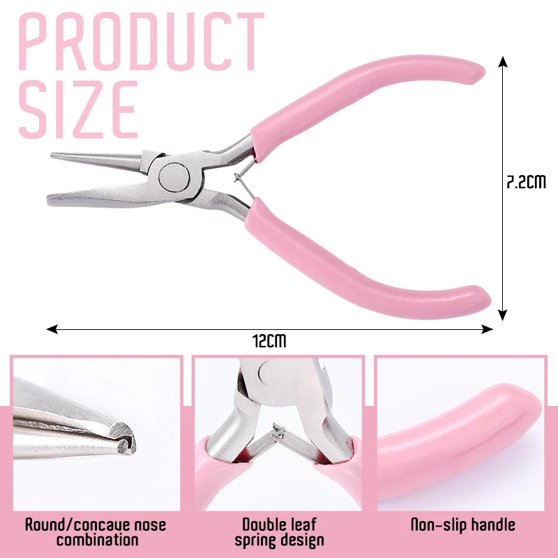 1Pcs Pink Wire Bending Tools R - Jewelry Making Pliers review and price