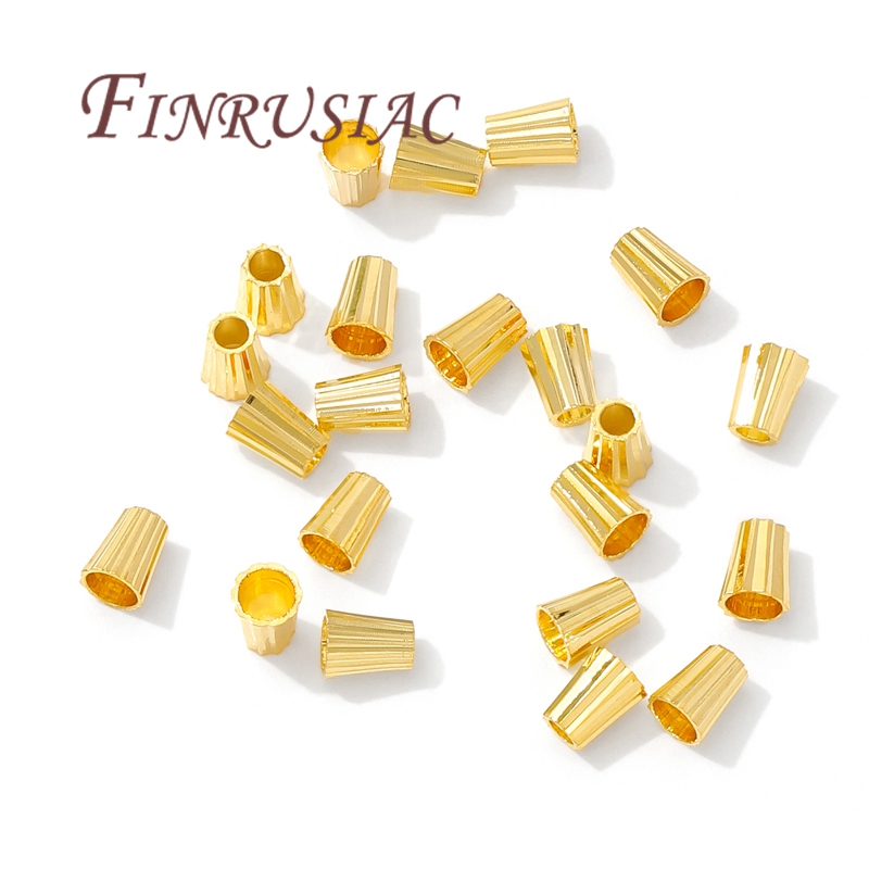 18K Gold Plated Brass Tube Bea - Jewelry Making Youtube review and price