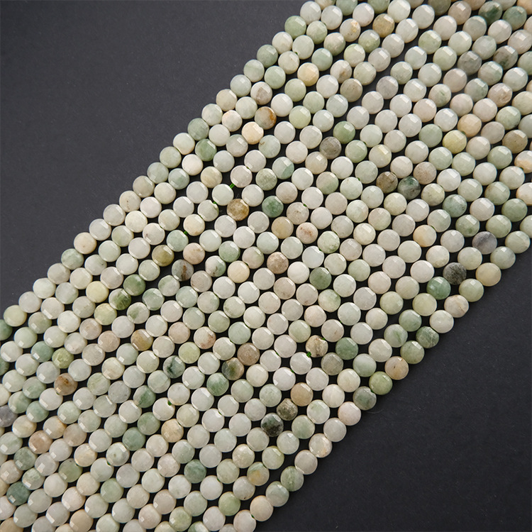 4x4mm Faceted round natural st - Jewelry Making Store review and price