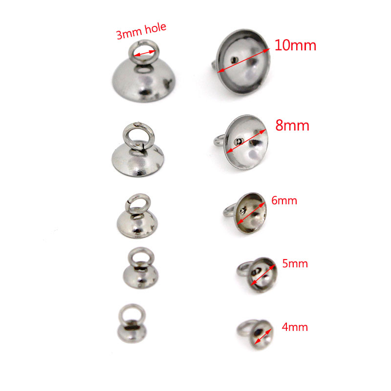 20Pcs 4/5/6/8/10mm Stainless S - Jewelry Making Findings review and price