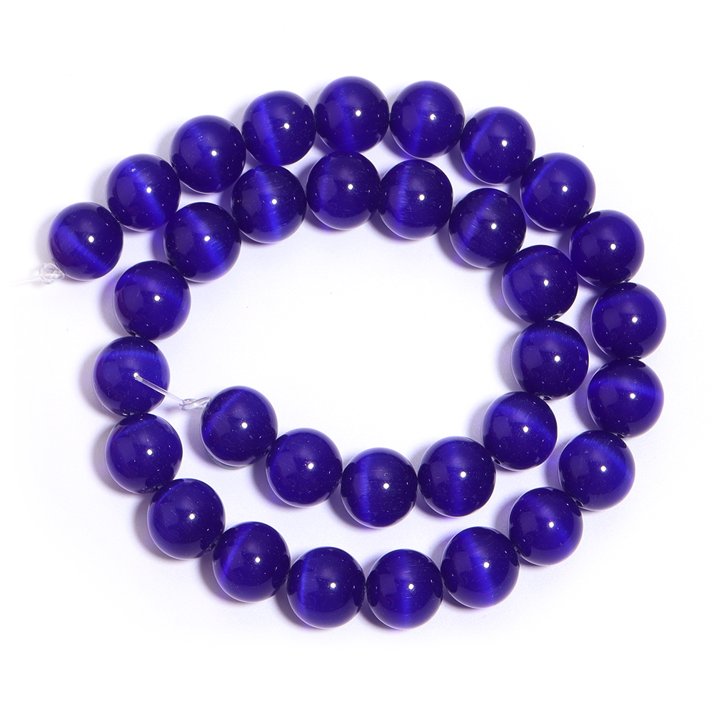 1 Strand 4/6/8/10/12mm Blue Ca - Jewelry Making Gemstones review and price