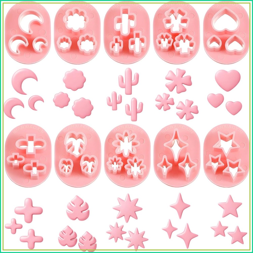 10 Pcs Polymer Clay Cutters, F - Jewelry Making Mold review and price
