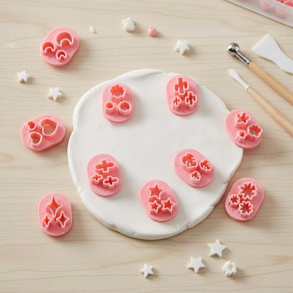10 Pcs Polymer Clay Cutters, F - Jewelry Making Mold review and price