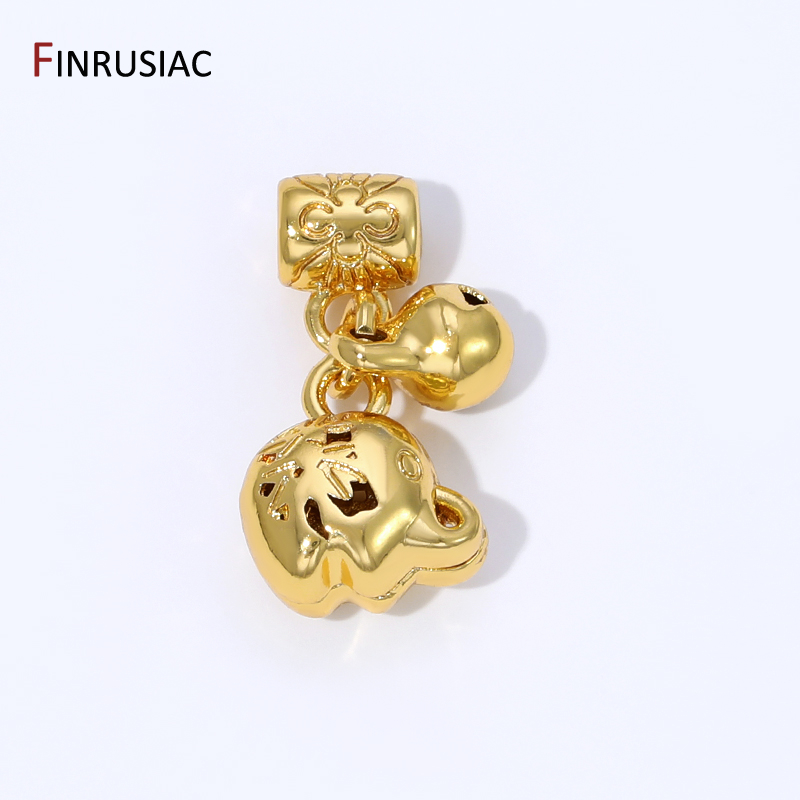 18K Gold Plated Brass Pendant  - Jewelry Making Youtube review and price