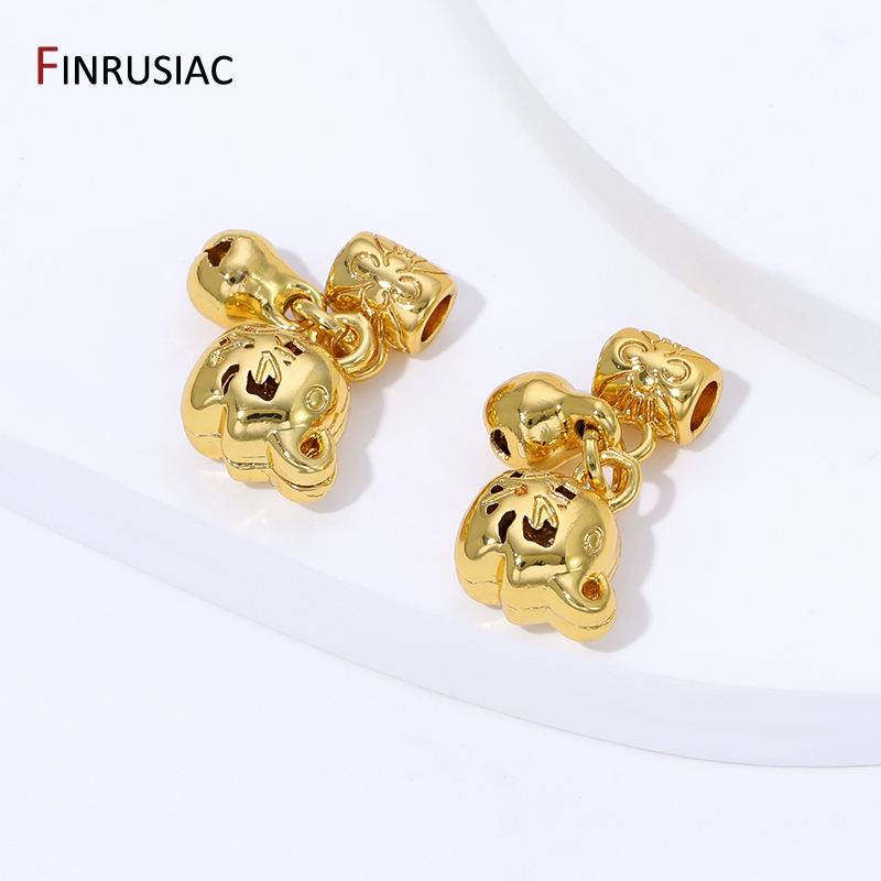 18K Gold Plated Brass Pendant  - Jewelry Making Youtube review and price