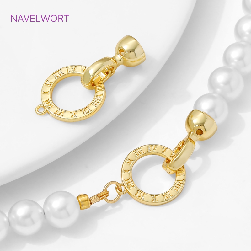 1/2Pcs 14K Gold Plated Pearl C - Jewelry Making Findings review and price